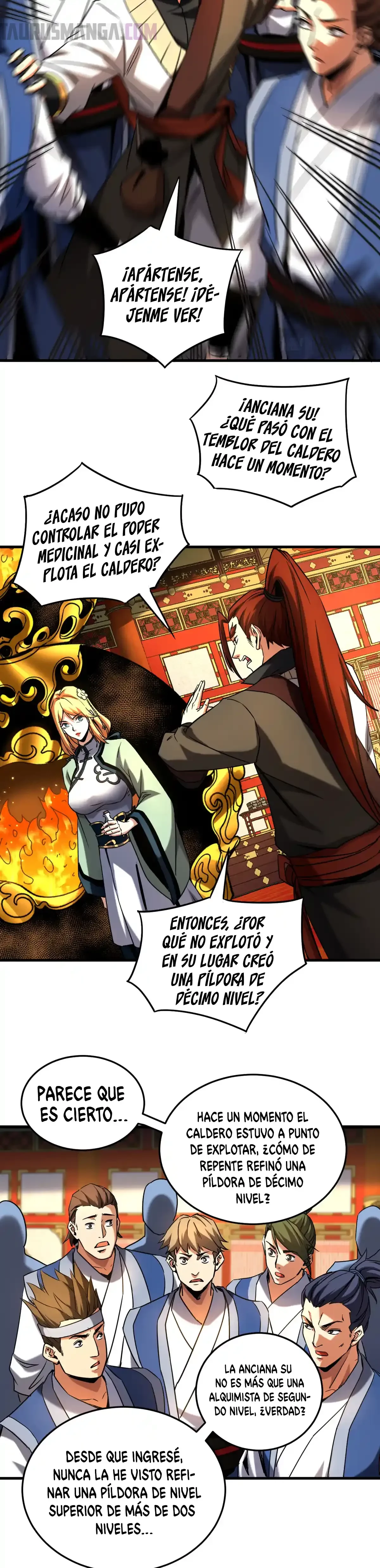 Mientras mis discípulas se matan, yo me relajo! > Capitulo 132 > Page 51